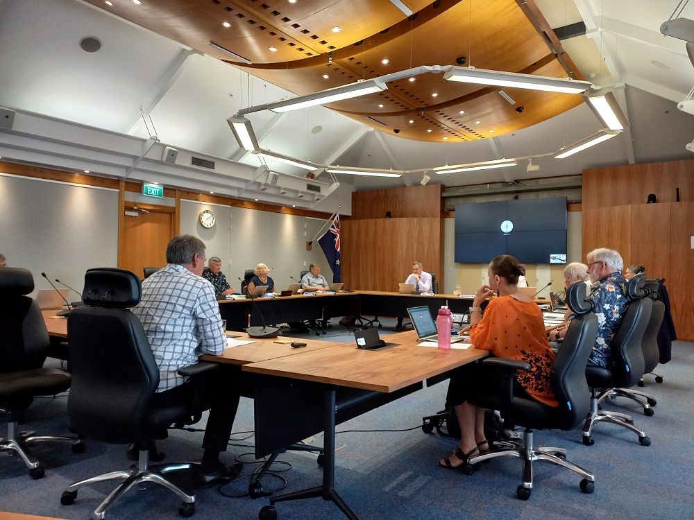 The Waimakariri District Council was back to discuss the 2023/24 annual plan this week. Photo:...