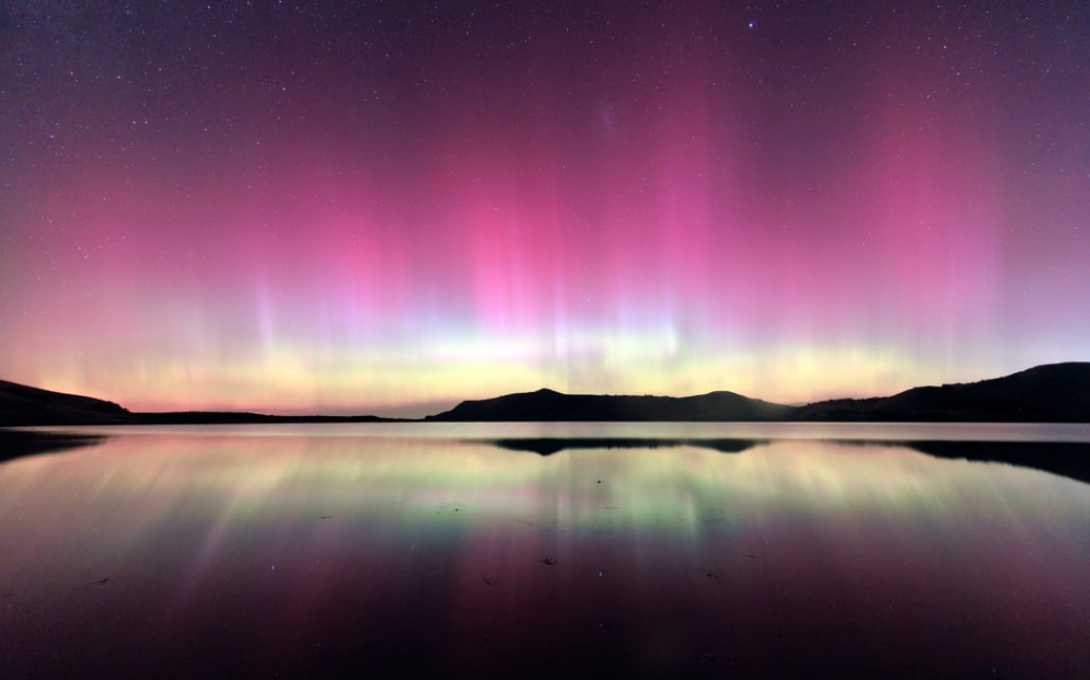 Aurora Australis (The Southern Lights) appeared over New Zealand's skies on 27 February, 2023....
