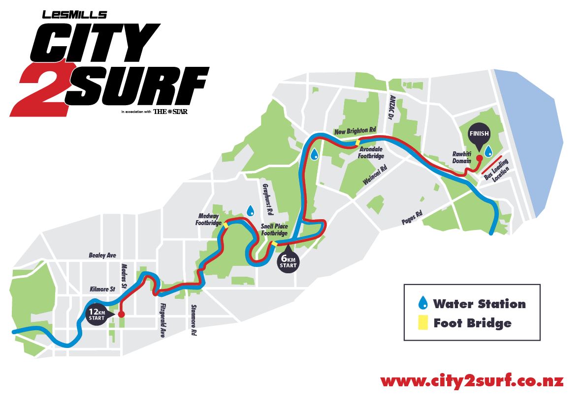 City2Surf countdown Three weeks until Christchurch
