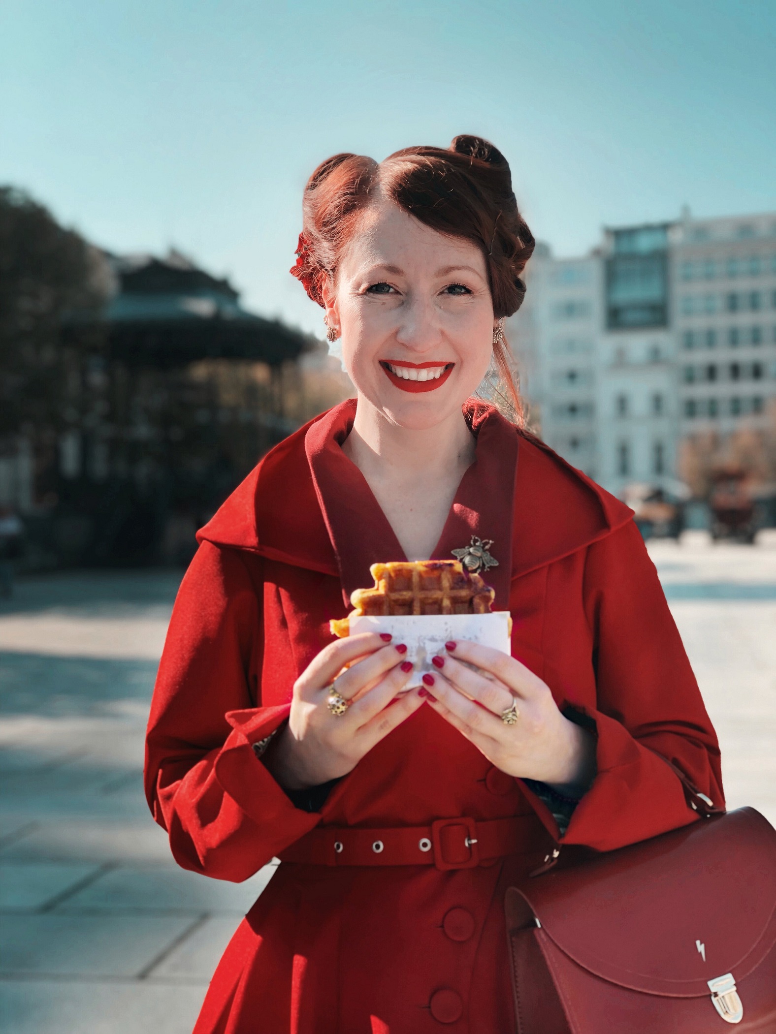 Regula Ysewijn celebrates her Belgian roots.