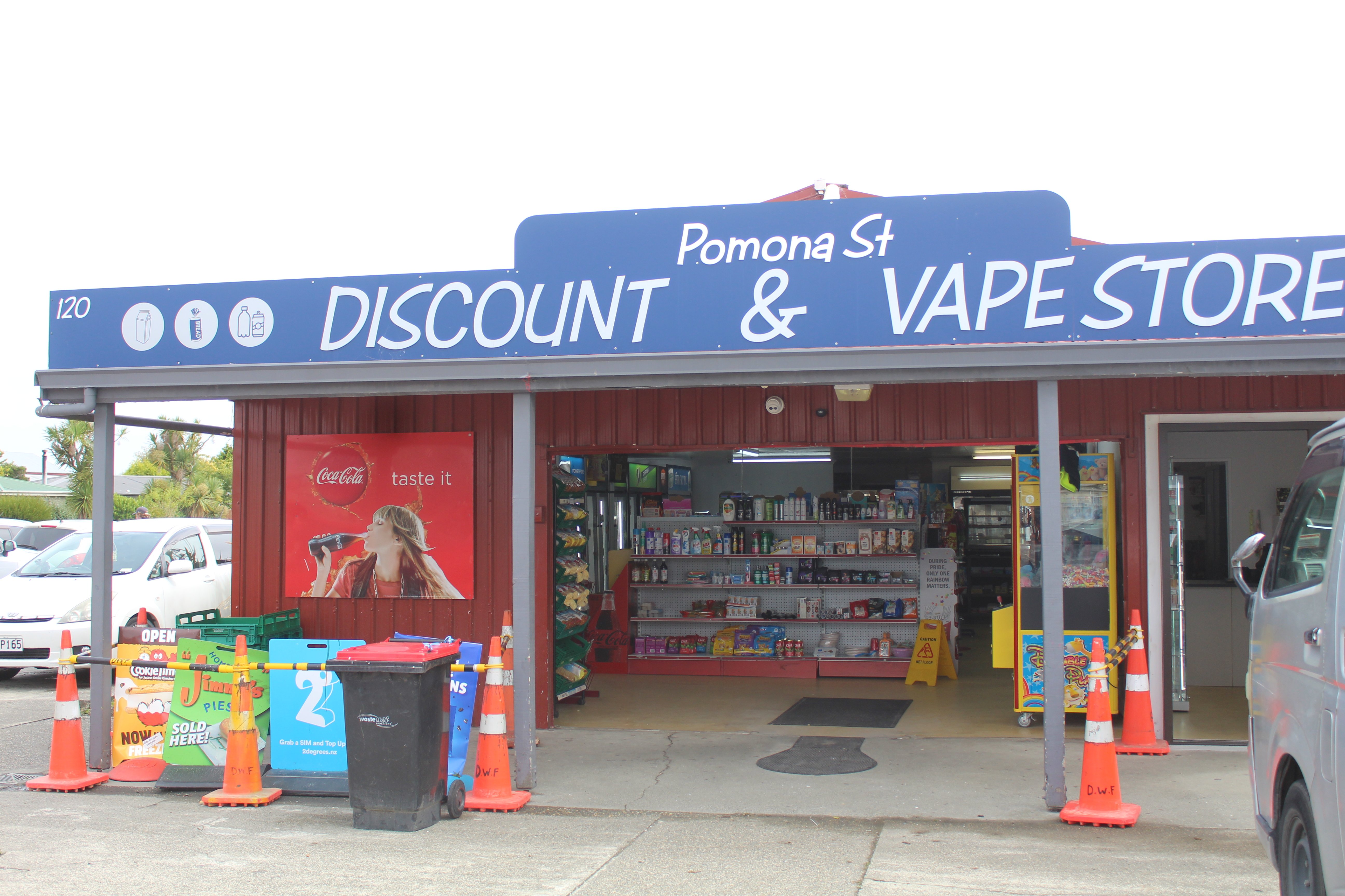 vape shop invercargill Invercargill dairy targeted in ram raid