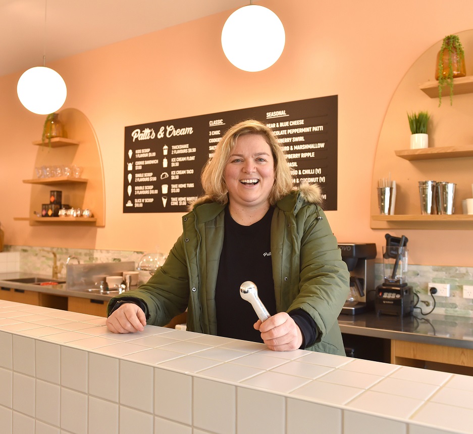 Patti's and Cream owner Olive Tabor. Photo: Gregor Richardson