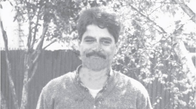 Peter Joseph Holdem in a photo taken on the day of his arrest for the murder of Louisa Damodran...