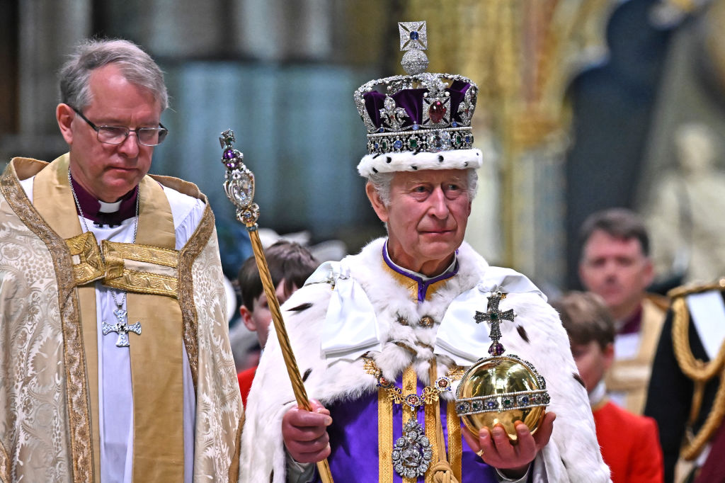 Queen Camilla Wears Historic Crown for King Charles's First State