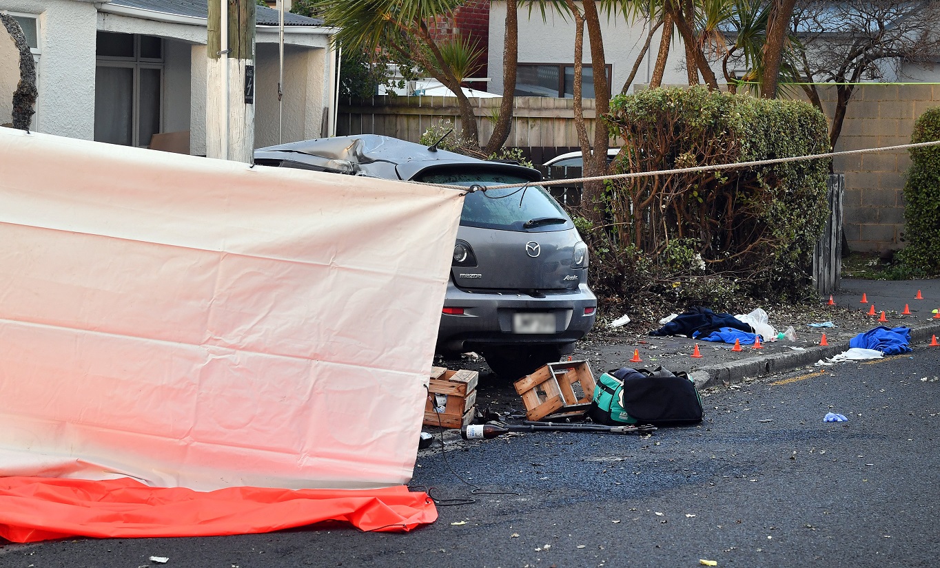 The Serious Crash Unit are investigating after a car hit a power pole in Melbourne St in South...