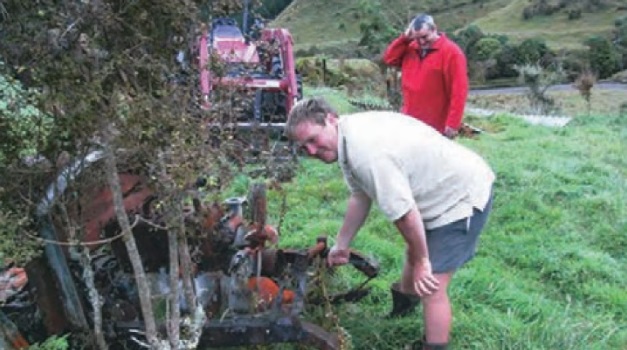 Daniel Kilsby-Halliday (front) has been sentenced for the ill-treatment of his cattle. Photo:...