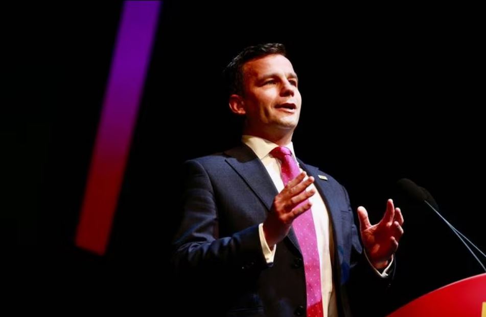 Act Party leader David Seymour speaks to 600 people at the party's conference in Auckland. Photo:...