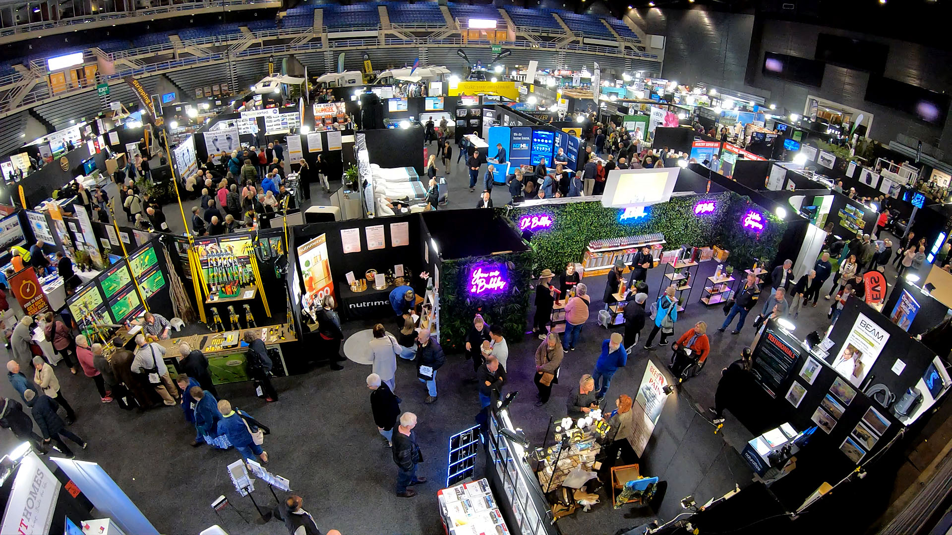 100 exhibitors under one roof