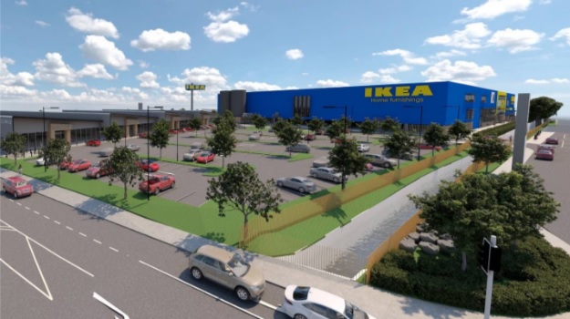 An impression of how the Ikea store will look at Sylvia Park in Auckland. Photo: Kiwi Property Group An impression of how the Ikea store will look at Sylvia Park in Auckland. Photo: Kiwi Property Group