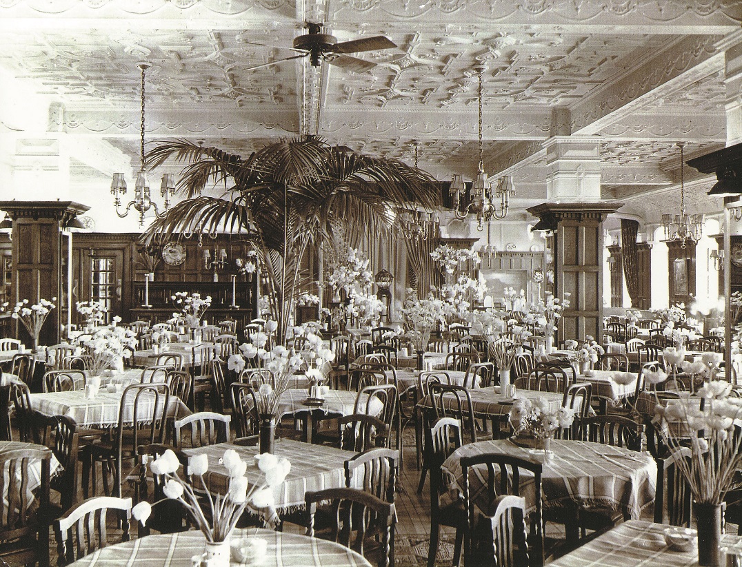 The Savoy Tearoom in Dunedin in the 1940s. Photo: ODT files