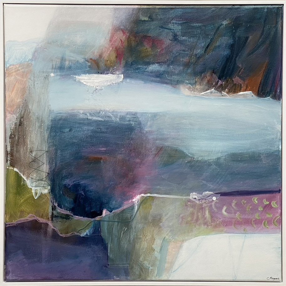Floating on Misty Blue, by Christine Maynard. Image: Eade Gallery