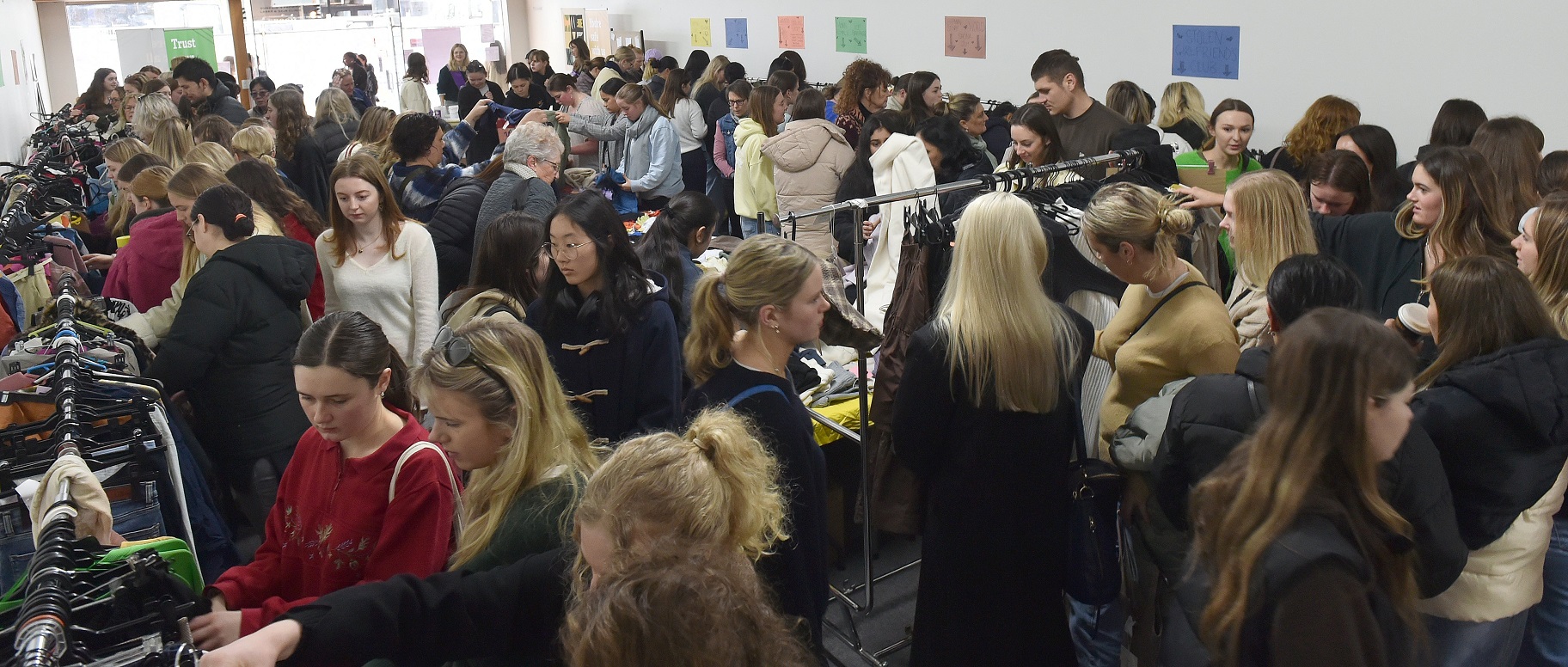 The annual designer clothing sale in support of Ōtepoti Dunedin Whānau Refuge, run by University...