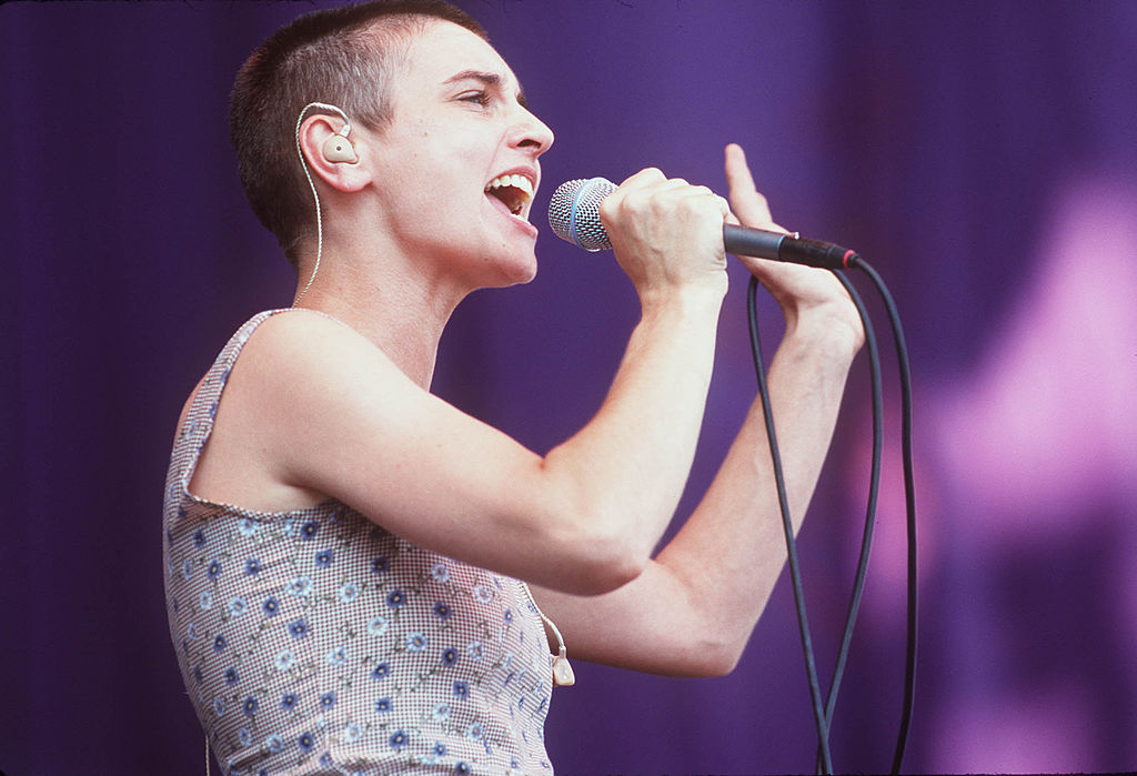 Sinead O'Connor performing in 1998. Photo: Getty Sinead O'Connor performing in 1998. Photo: Getty