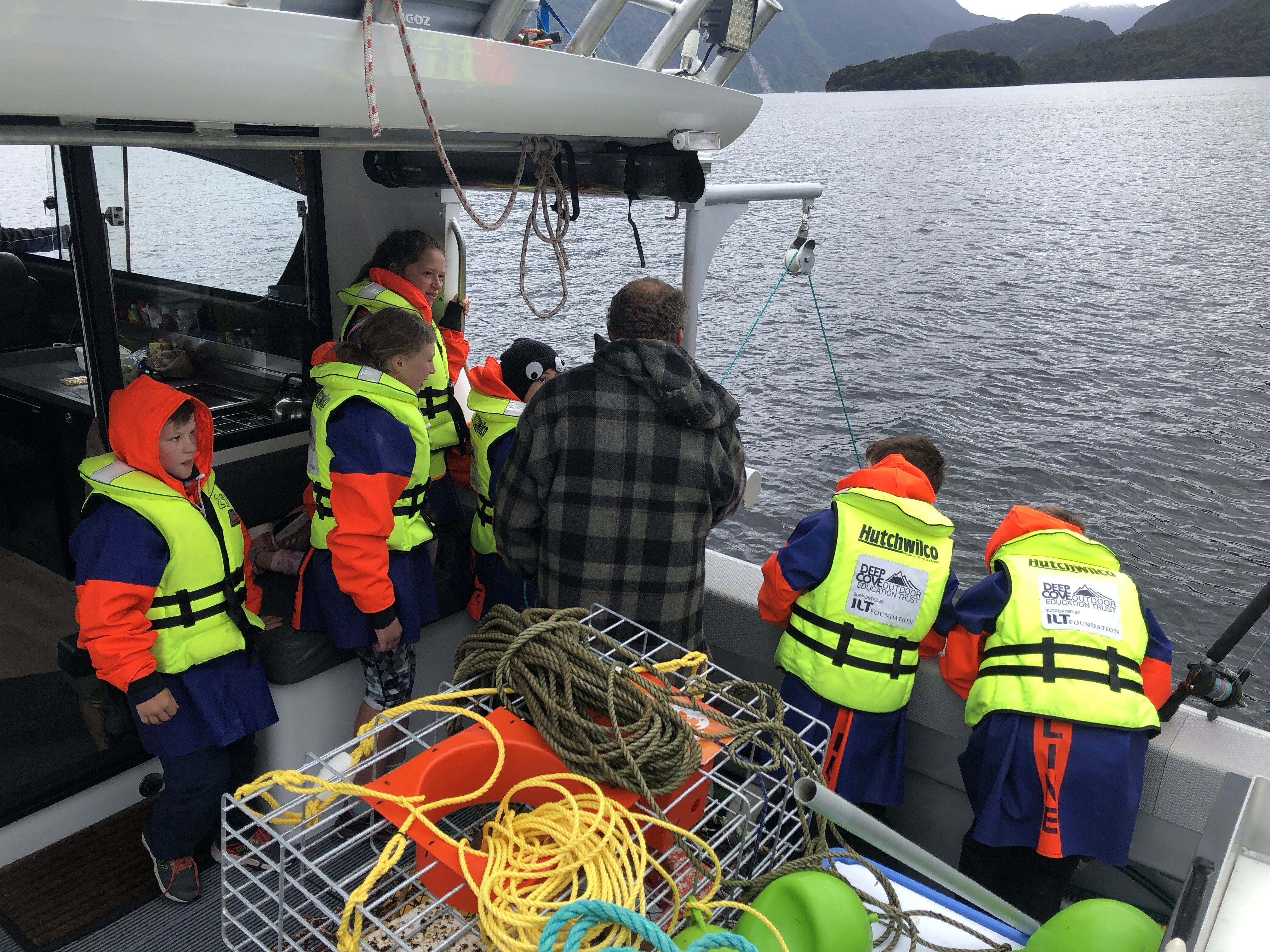 A group about to go fishing in Fiordland. PHOTO: ODT FILES