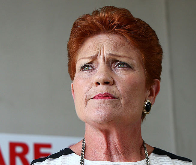 Pauline Hanson. Photo Getty