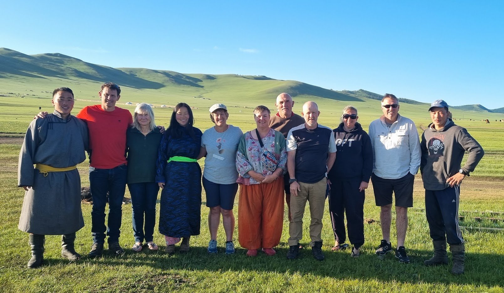 Rabobank Ashburton agribusiness associate Sam Bryan (second from left) will never forget a visit...