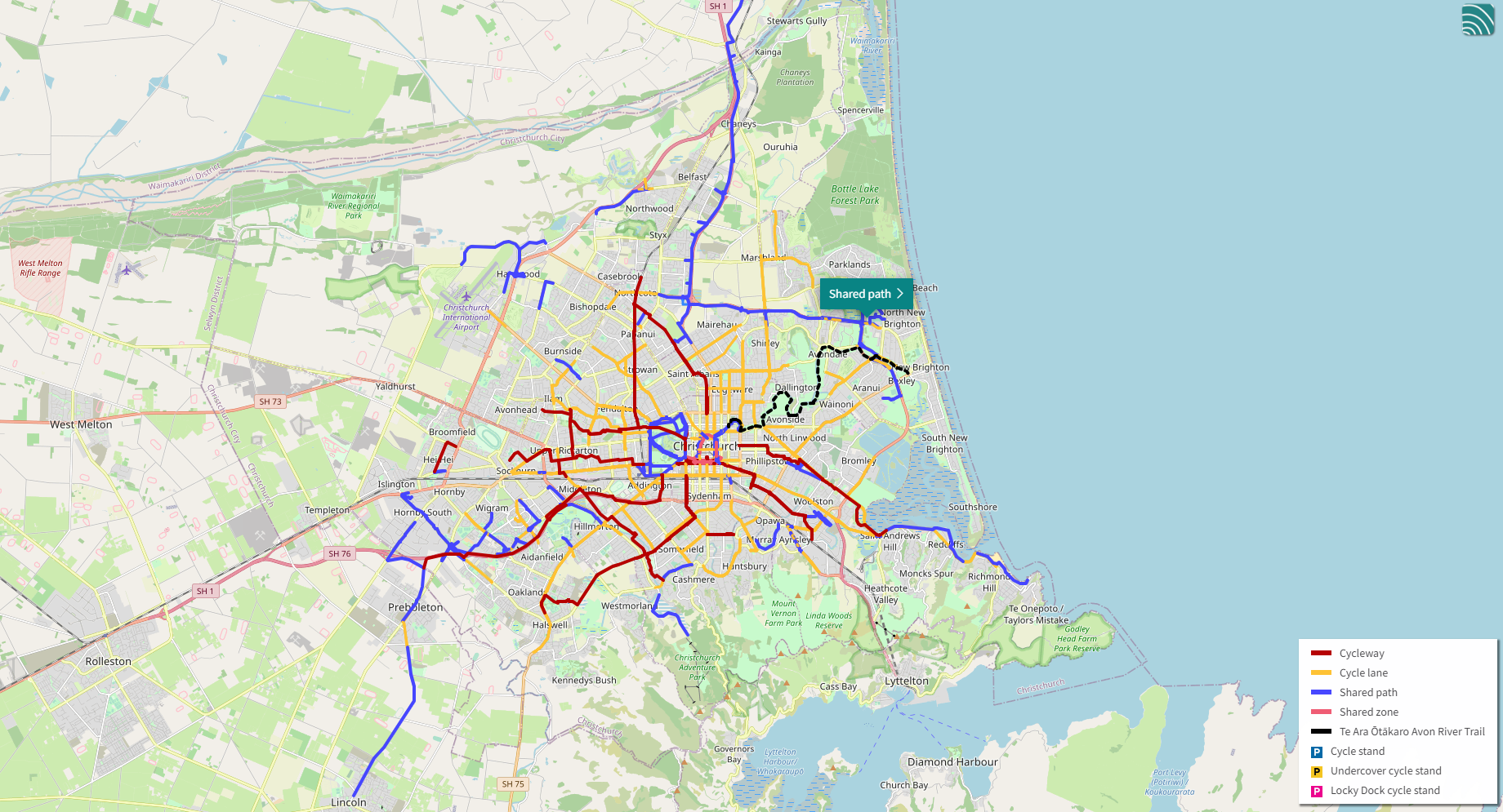 There are now more than 60km of cycleways across Christchurch. Find out more at ccc.govt.nz...