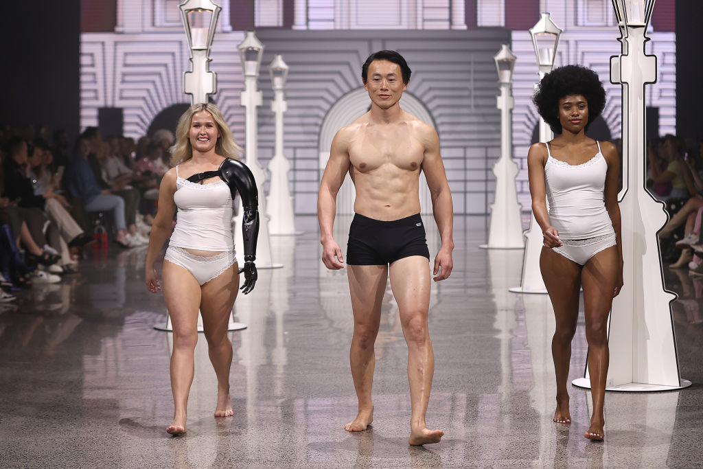 This year's Jockey show was a celebration of confidence and diversity. Photo: Getty Images