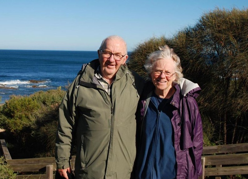 Don and Gail Patterson, victims of the suspected mushroom poisoning incident. Photo: Twitter