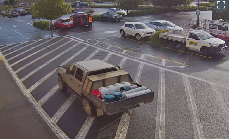 The ute police believe Tom Phillips was driving. Photo: Supplied/NZ Police 