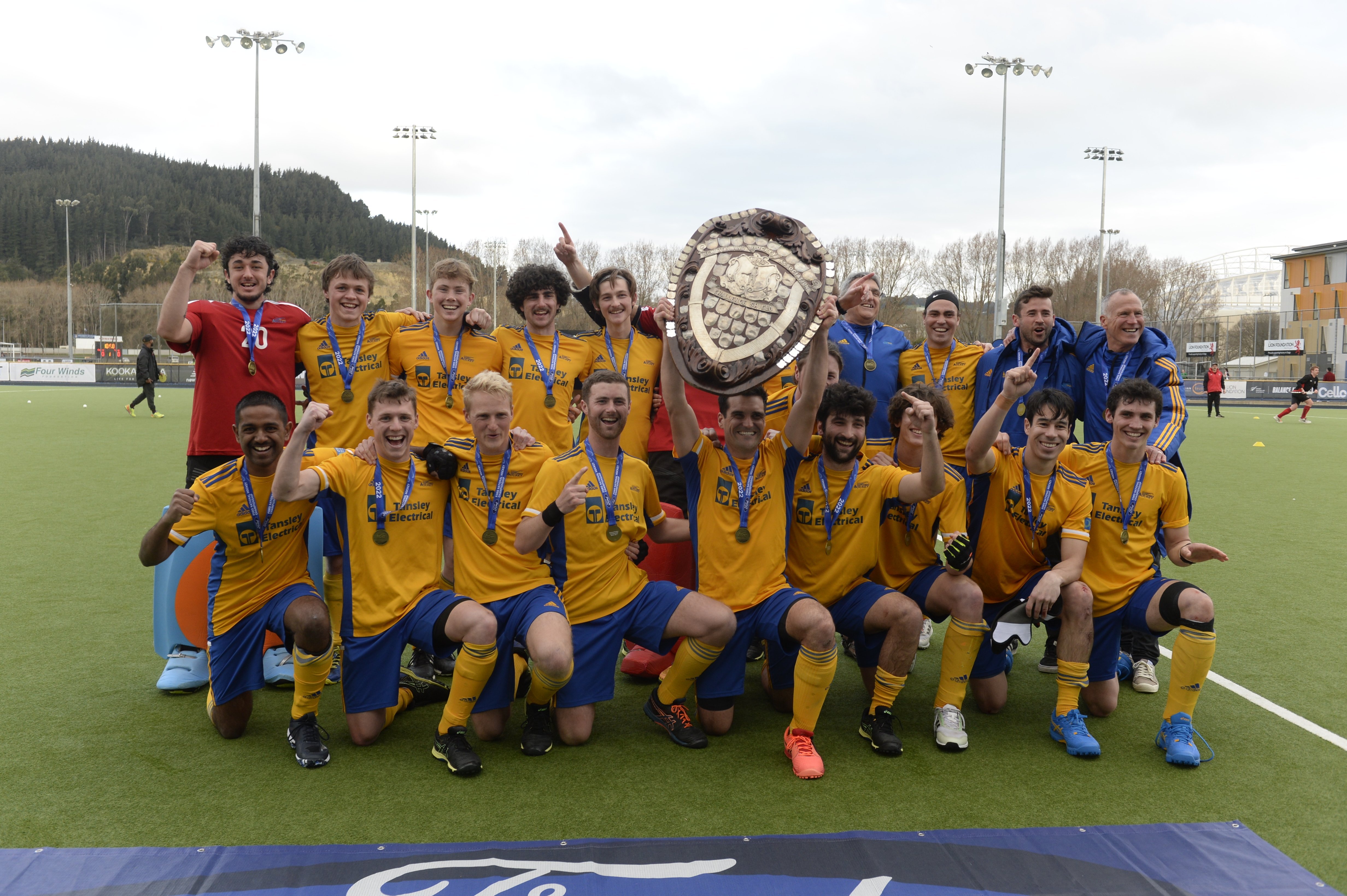 Last year's title winning team who plan on repeating the feat having already topped their pool in...