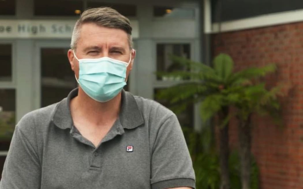 Secondary Principals Association president Vaughan Couillault. Photo: RNZ
