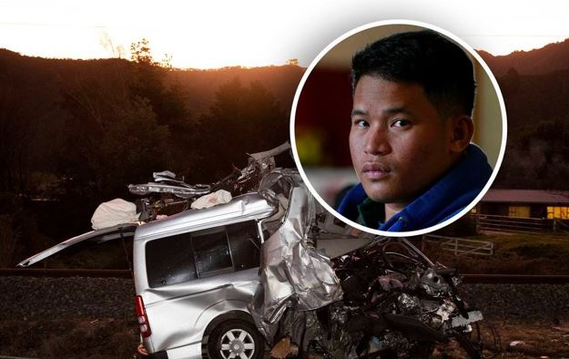 Pedro Clariman lost seven family members when a 10-seater van crossed the centre line into the...