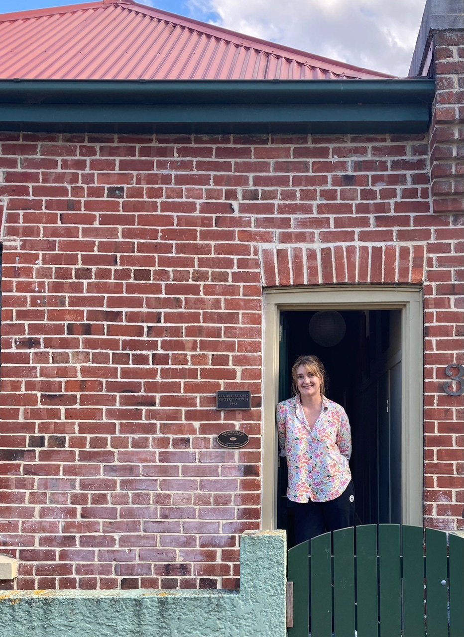 Ruth Paul at the Robert Lord Cottage. Photo: supplied
