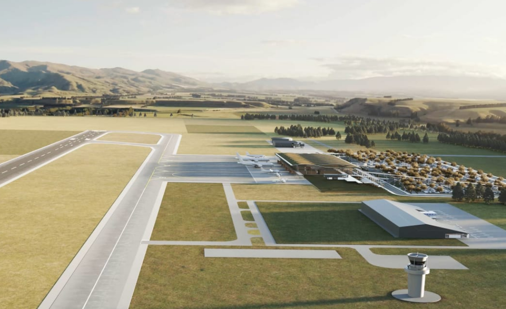 The runway would be between 2200 metres and 2600 metres-long and capable of accommodating flights...