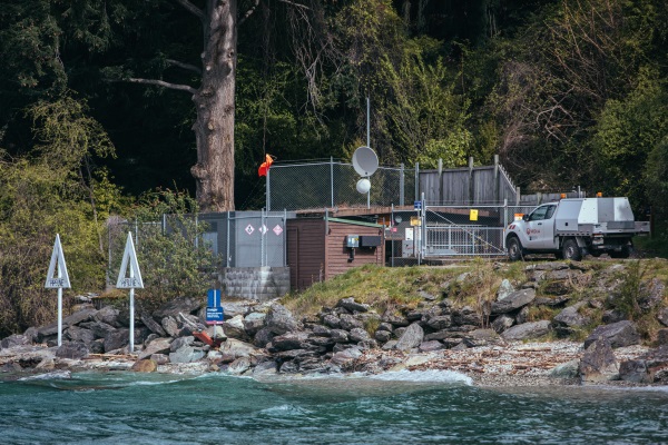 Queenstown’s Two Mile water treatment plant. Photo: Mountain Scene