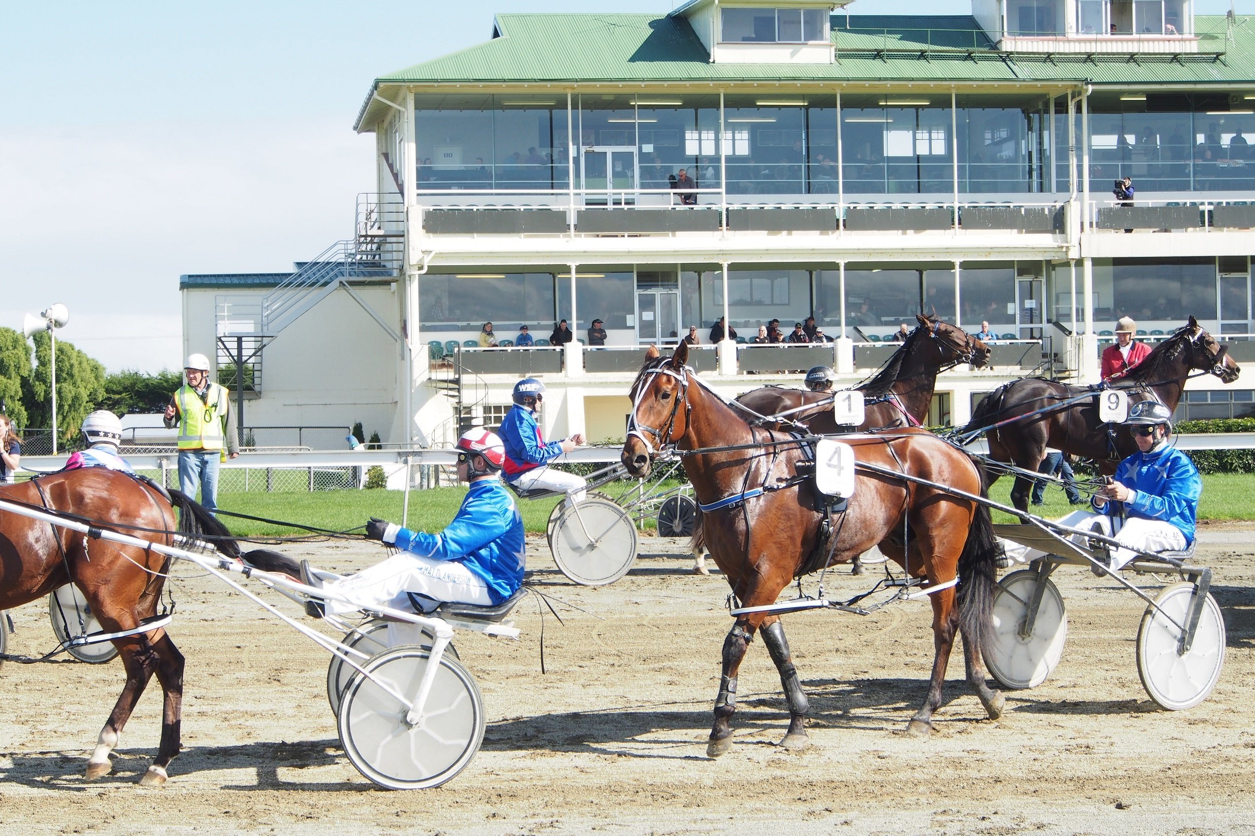 Harness racing at Ascot Park Raceway in Invercargill. PHOTO: ODT FILES