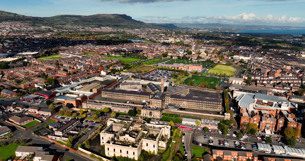 HM Prison Belfast, also known as Crumlin Road Gaol, where Irish Republican Army members were...