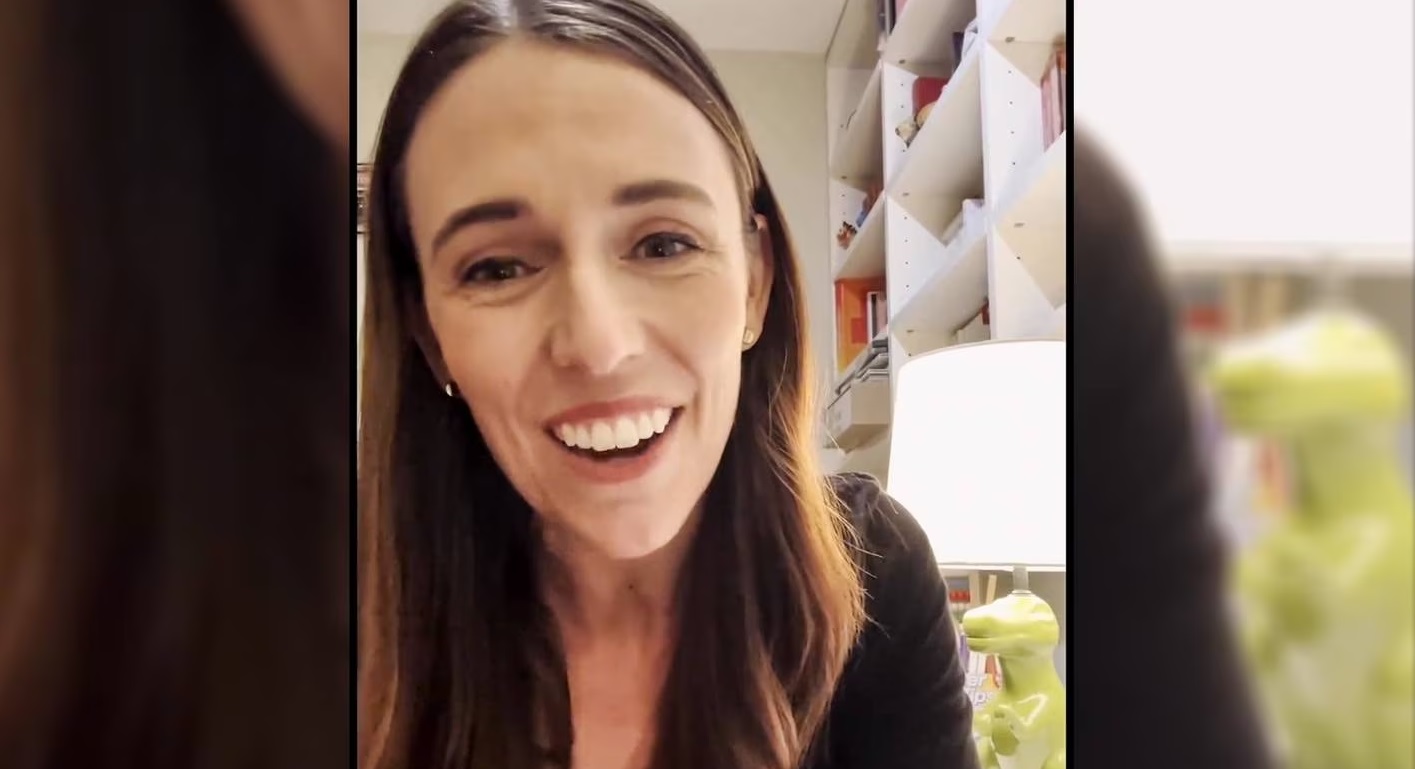 Dame Jacinda Ardern, former PM, on Instagram. Photo via Instagram