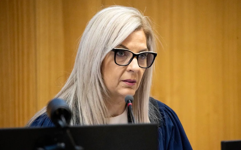 Deputy chief coroner Brigitte Windley. Photo: Pool / George Heard