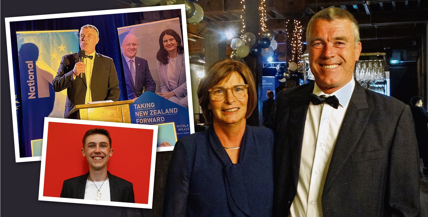 A big night . . . National candidate Miles Anderson swept the floor on Saturday with a 10,000...