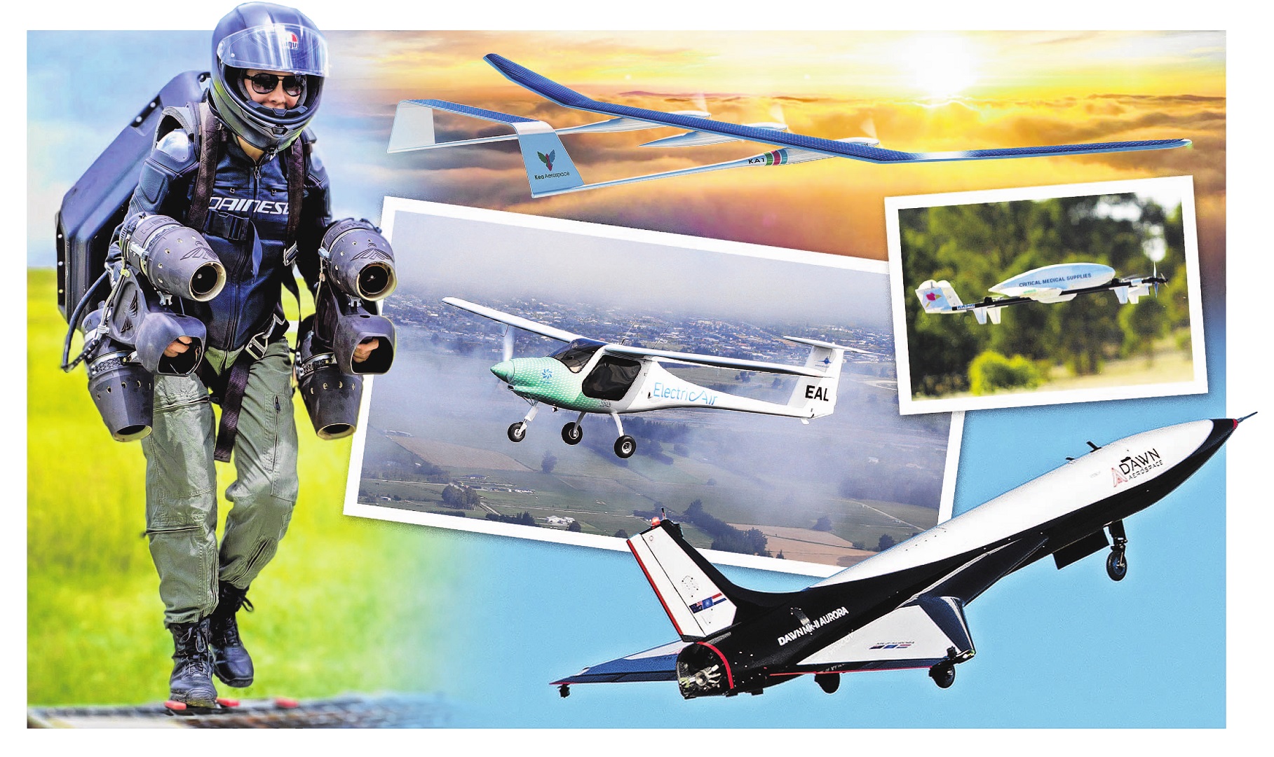 A range of futuristic aircraft will be on display at the next Warbirds Over Wanaka Airshow. Photo...