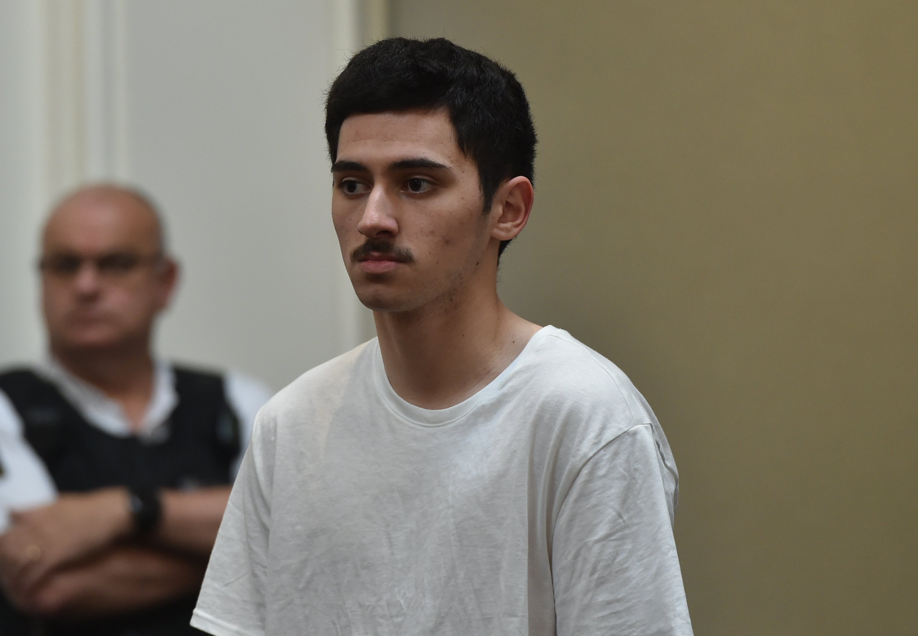Jordan Taylor at his sentencing last month. Photo: Gregor Richardson