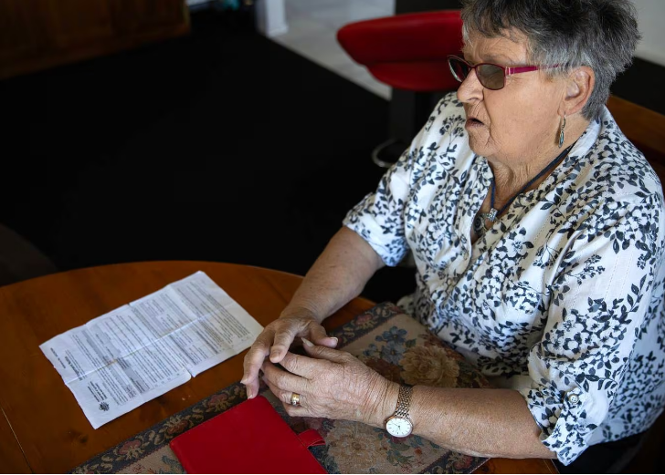 June Armstrong paid the fine after getting no replies to her queries. Photo: NZ Herald 