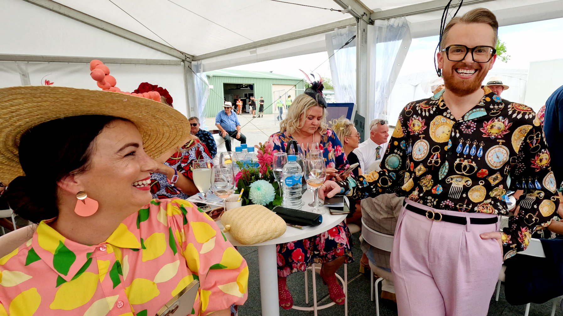 Fashion was emphasised this year, and Cantabrians rose to the challenge. Photo: Geoff Sloan