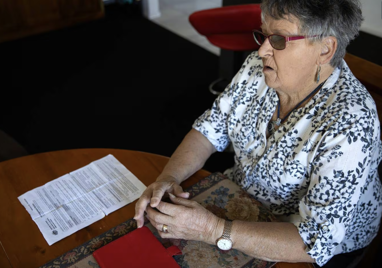 June Armstrong paid the $NZ3700 after getting no response to her queries. Photo: NZ Herald 