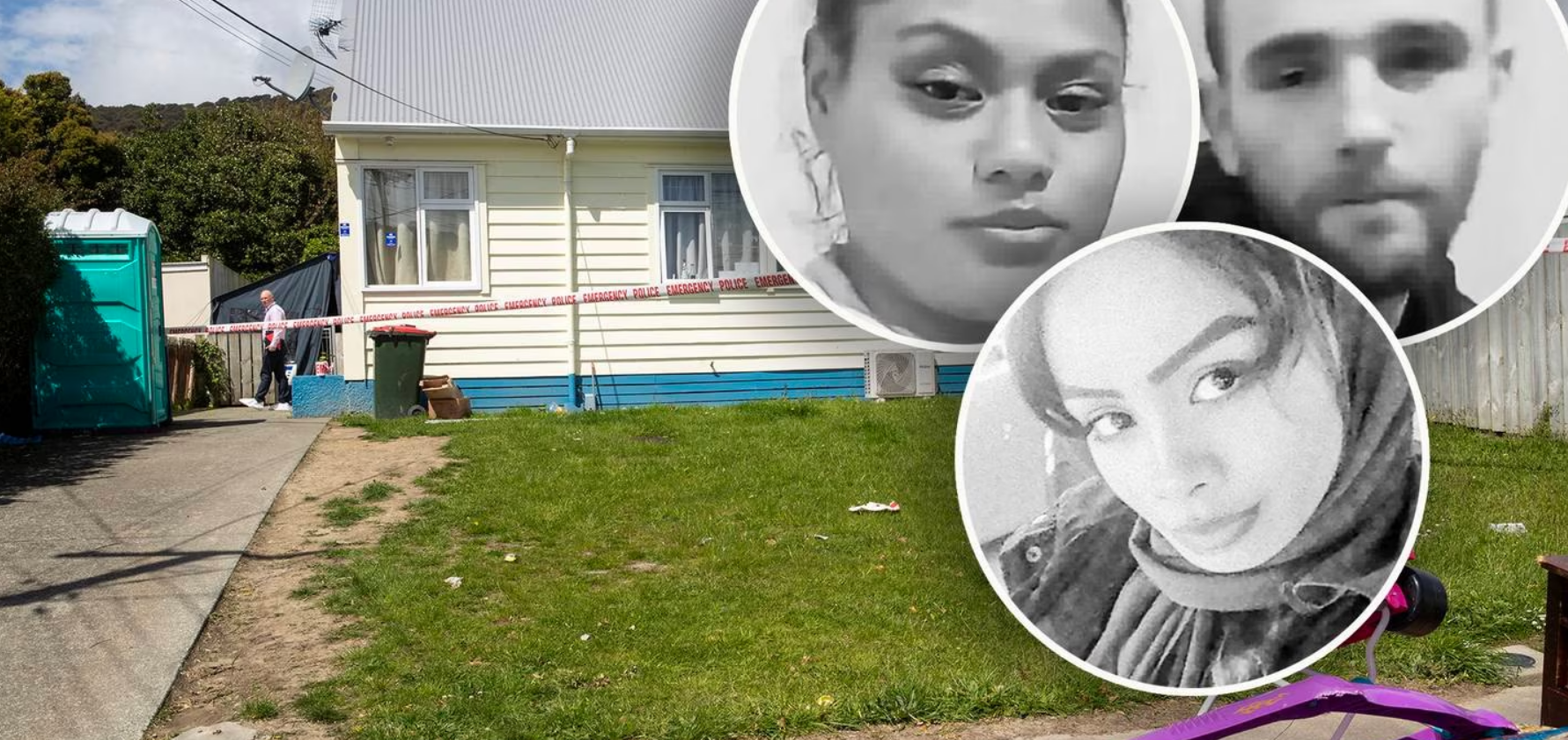 The Poole St house in Taitā, Lower Hutt, where baby Ruthless-Empire lived with three adults,...