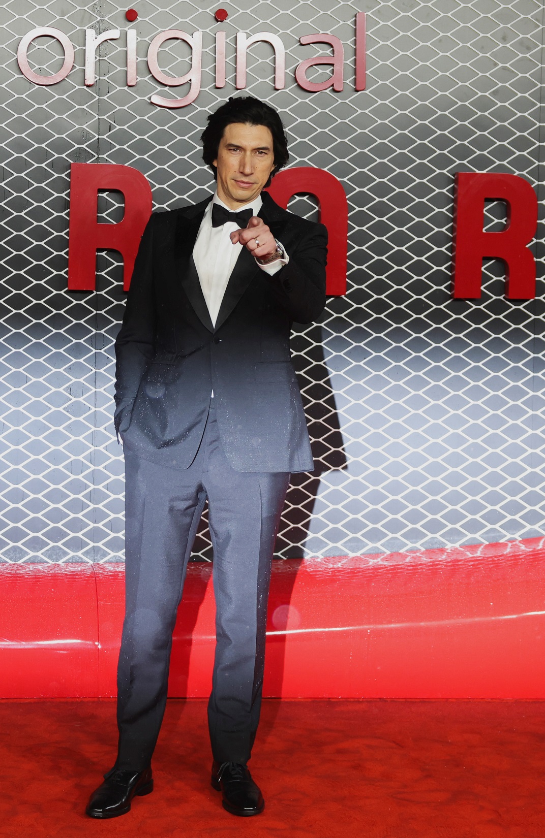 Adam Driver stars as Enzo Ferrari. Photo: Reuters