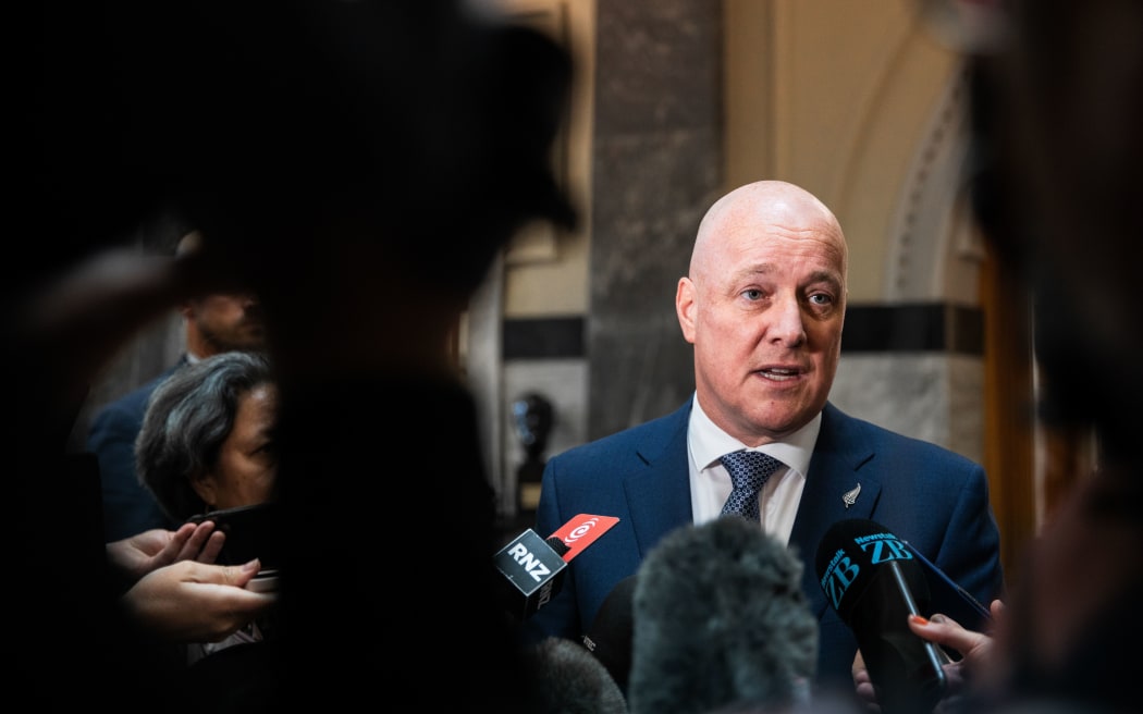 Prime Minister Christopher Luxon. Photo: RNZ Prime Minister Christopher Luxon. Photo: RNZ