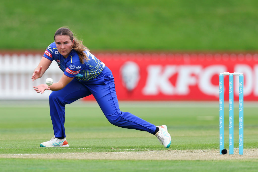Emma Black impressed with the ball for the Sparks, helping restrict Canterbury to a sub-par total...