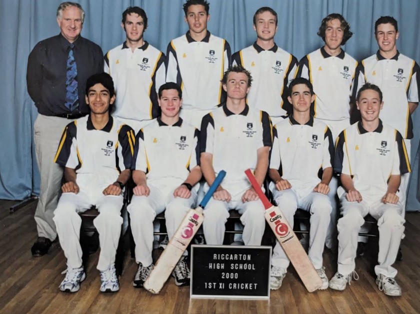 David Biddick coached cricket at Riccarton High School for 25 years. Photo: Supplied