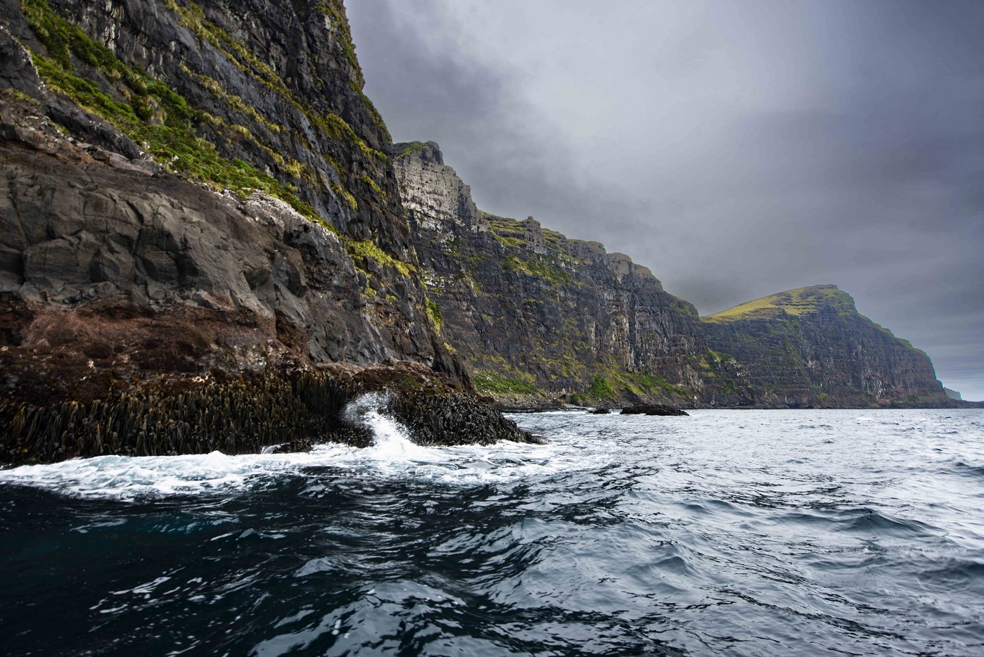 Salvage diver Bill Day of Wanaka describes the west coast of the Auckland Islands as one of the...