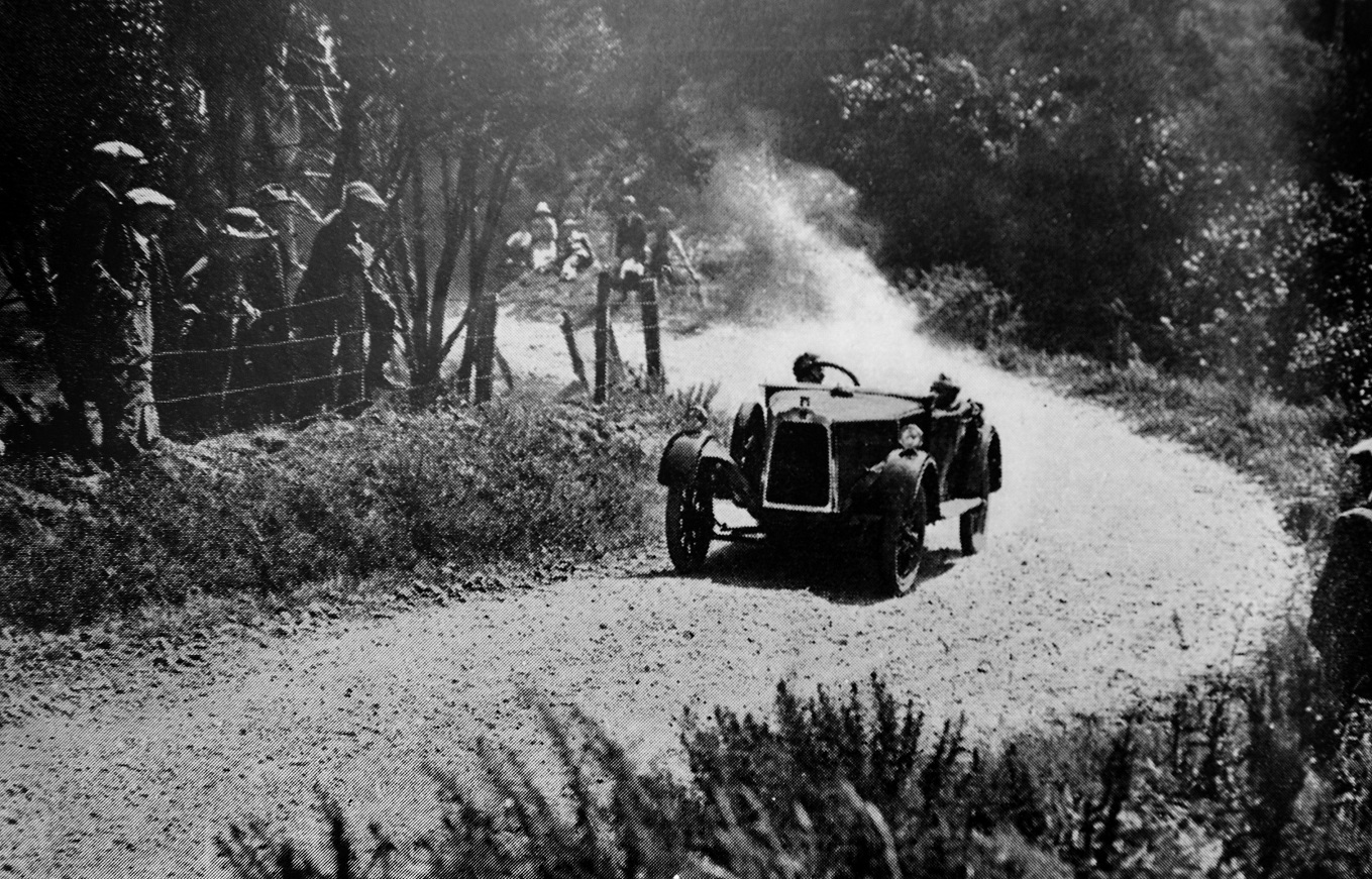 W.L Shiel’s Talbot car, winner on formula of contest for cars 1800cc and under in the Otago Motor...