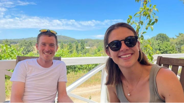 Rohan Dennis and wife Melissa Hoskins. Photo: Instagram