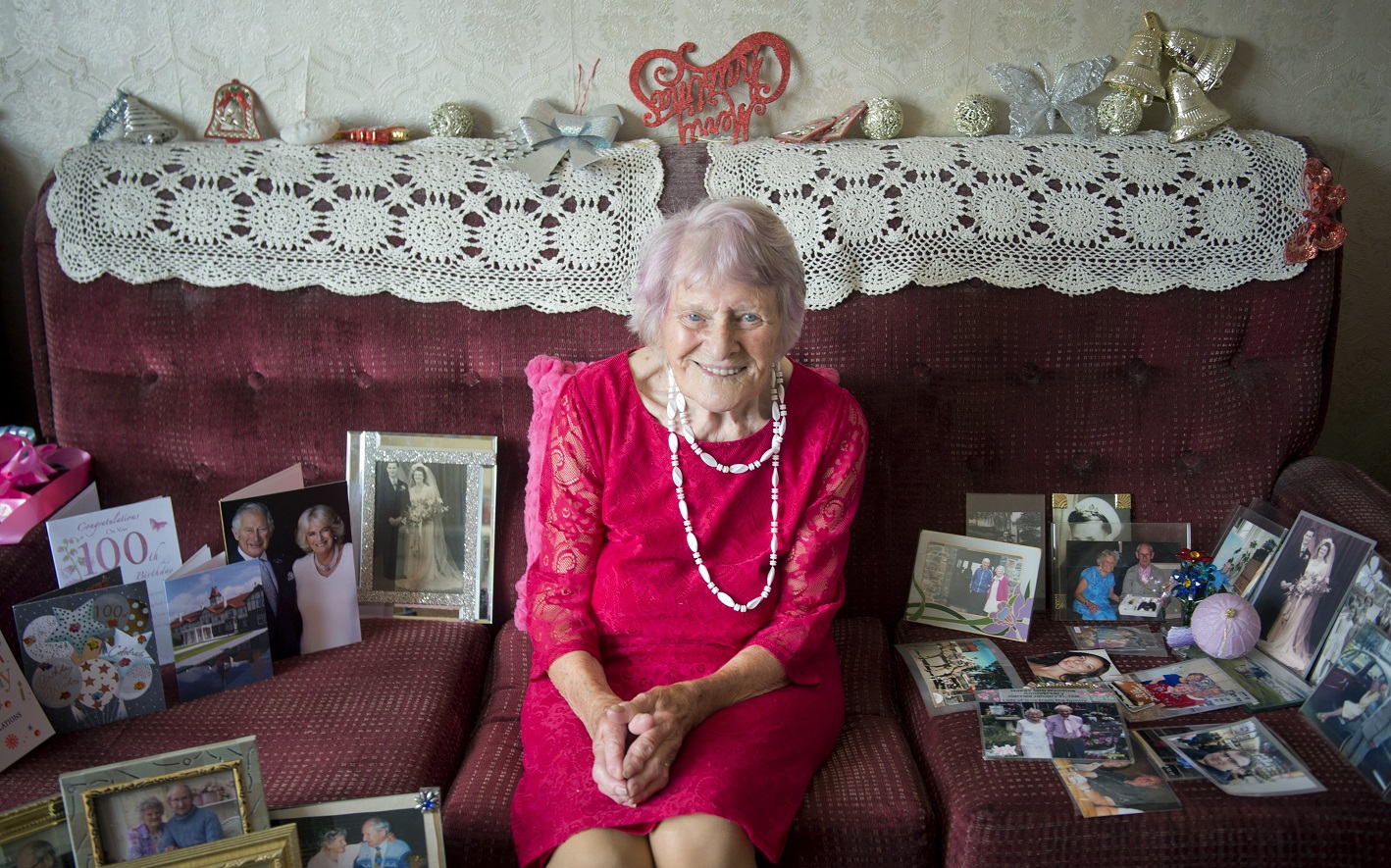 Dorothy Inglis says having her independence is the best 100th birthday present she could ever...