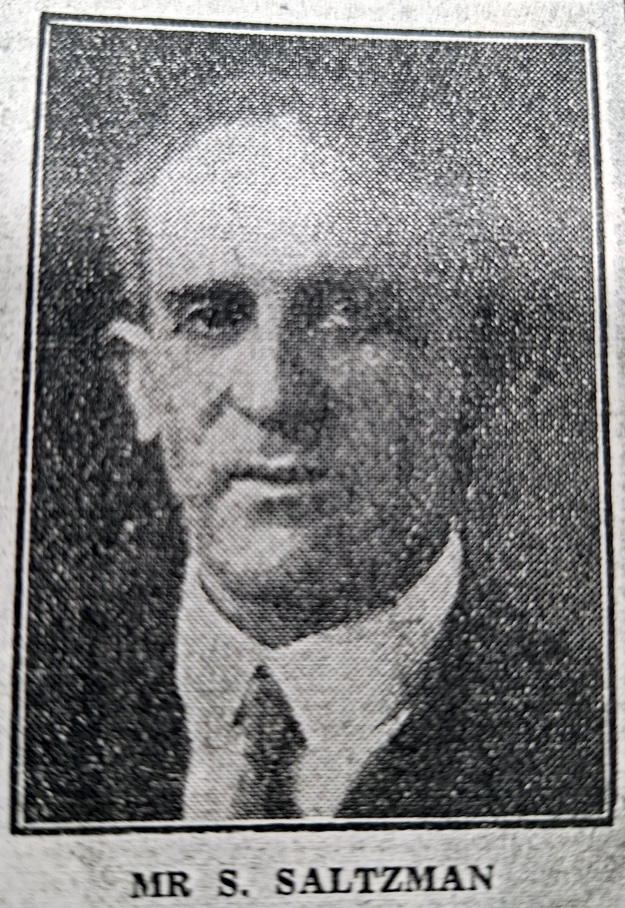 Samuel Saltzman pictured in March 1939. File photo: Otago Daily Times